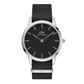 Iconic Black NATO Black Dial
