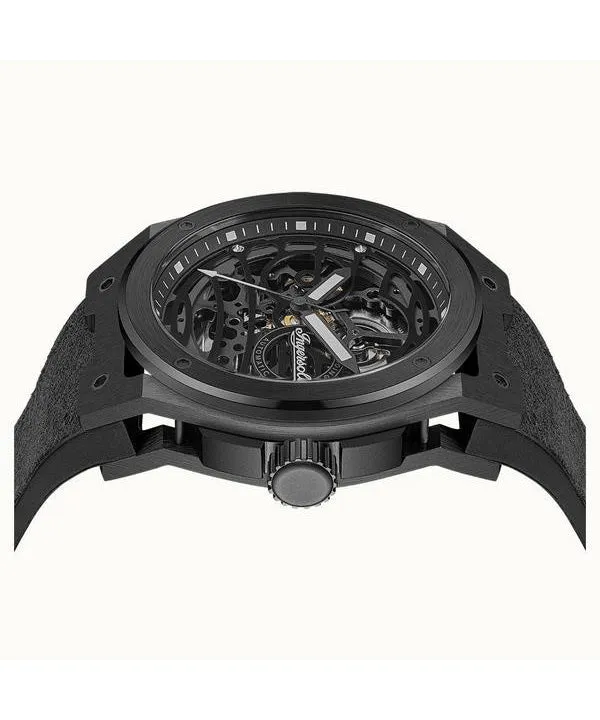 Ingersoll The Springfield Black Skeleton Dial Automatic I15201 Men's Watch