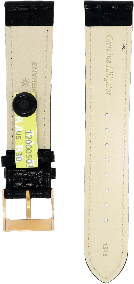Junghans Alligator Leather Strap 420506108