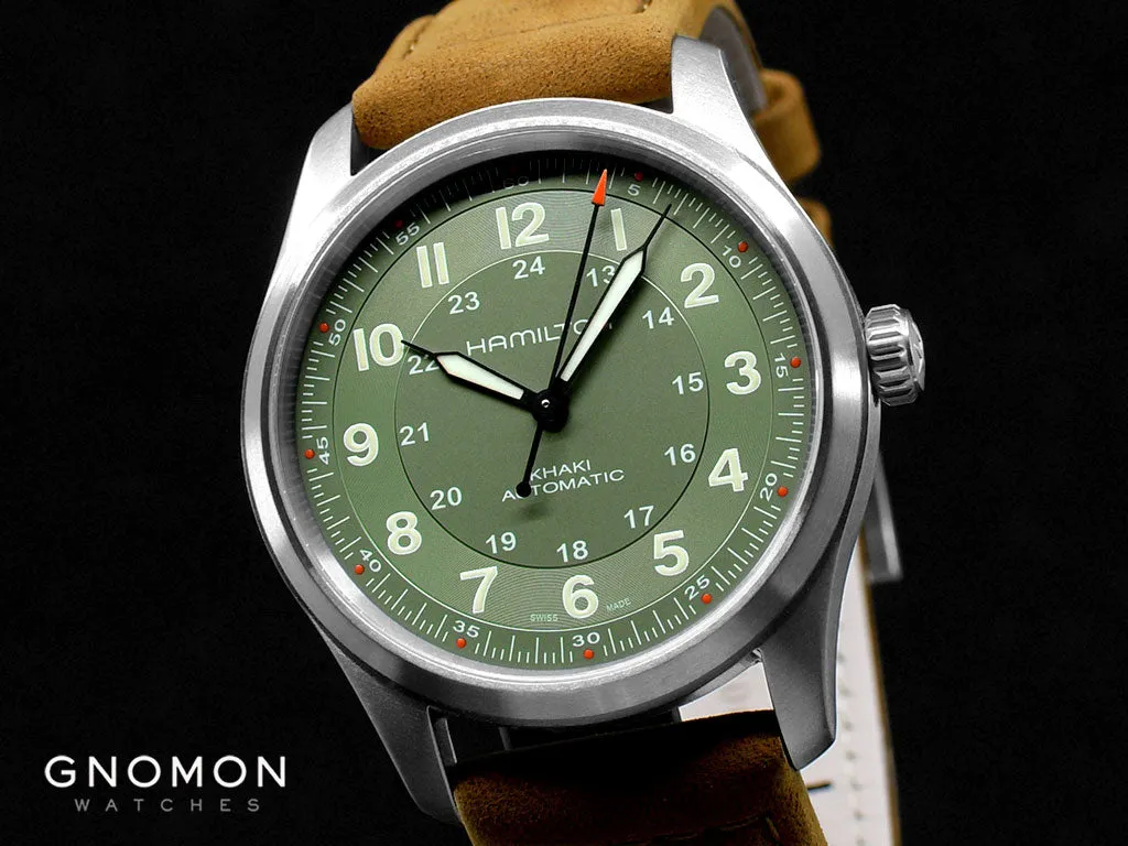 Khaki Field Titanium Auto 38 Green Ref. H70205860