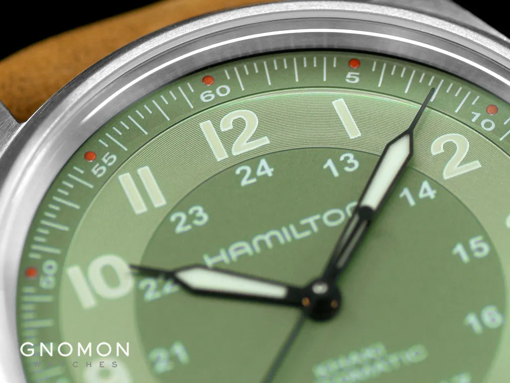 Khaki Field Titanium Auto 38 Green Ref. H70205860
