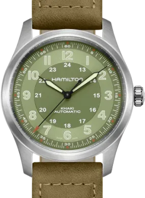 Khaki Field Titanium Auto 38 Green Ref. H70205860