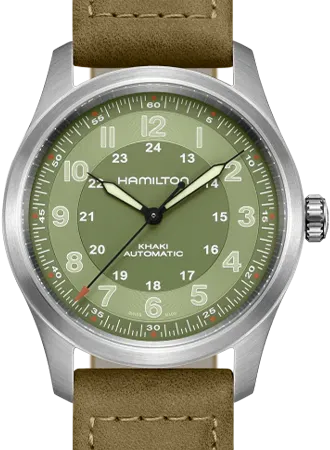 Khaki Field Titanium Auto 38 Green Ref. H70205860