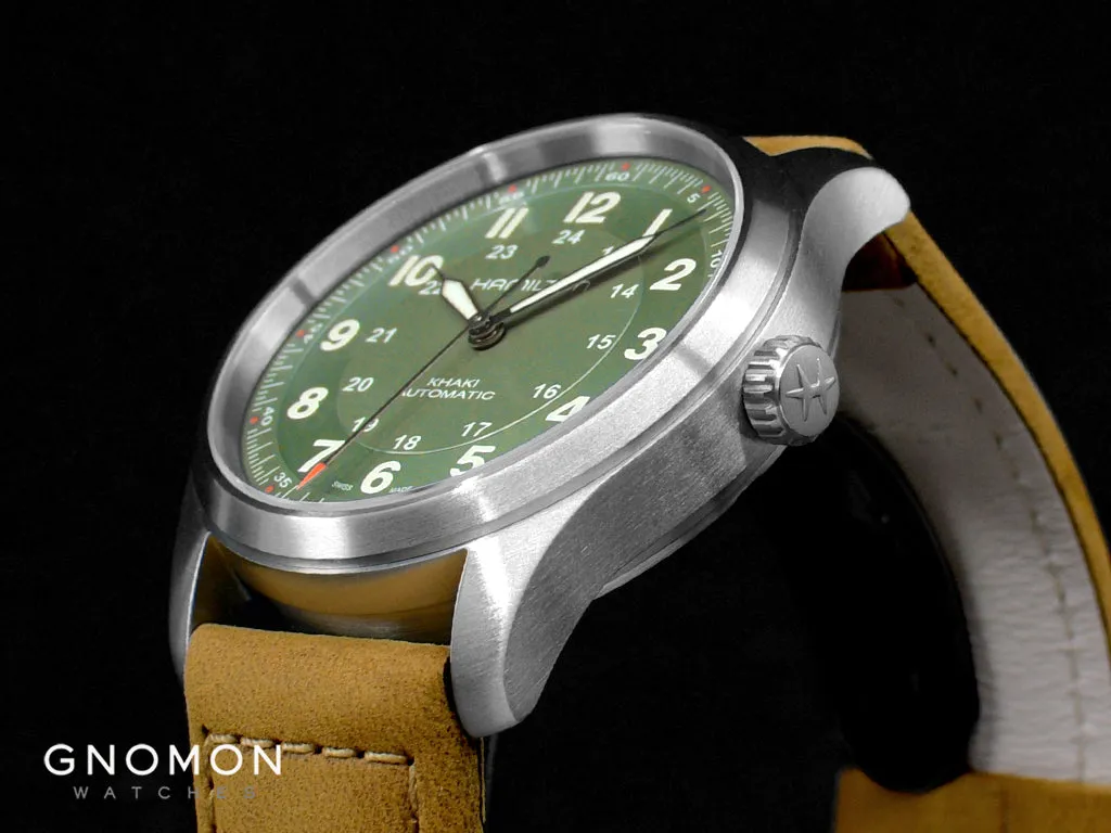 Khaki Field Titanium Auto 38 Green Ref. H70205860