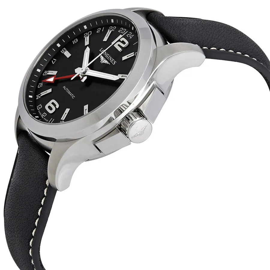 Longines Conquest GMT Automatic Black Dial Men's Watch L36874562