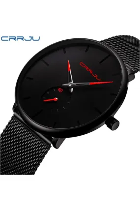 Luxury  Dress Watches Unisex Ultra Thin Wristwatch