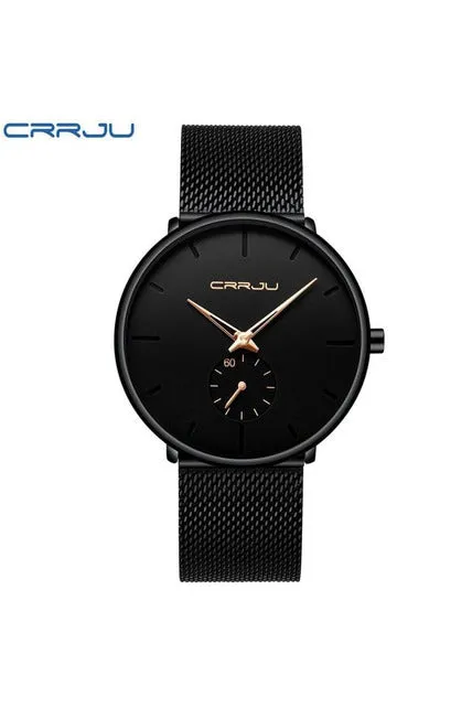 Luxury  Dress Watches Unisex Ultra Thin Wristwatch