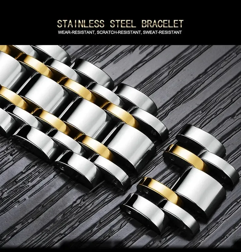 Men's Business Watch Skeleton Design Fashion Mechanical Style