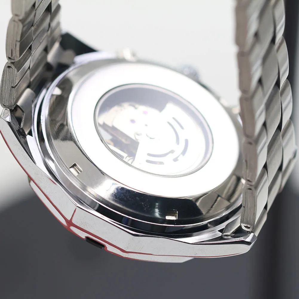 Men's Hollow Skeleton Dial Automatic Mechanical Wrist Watch