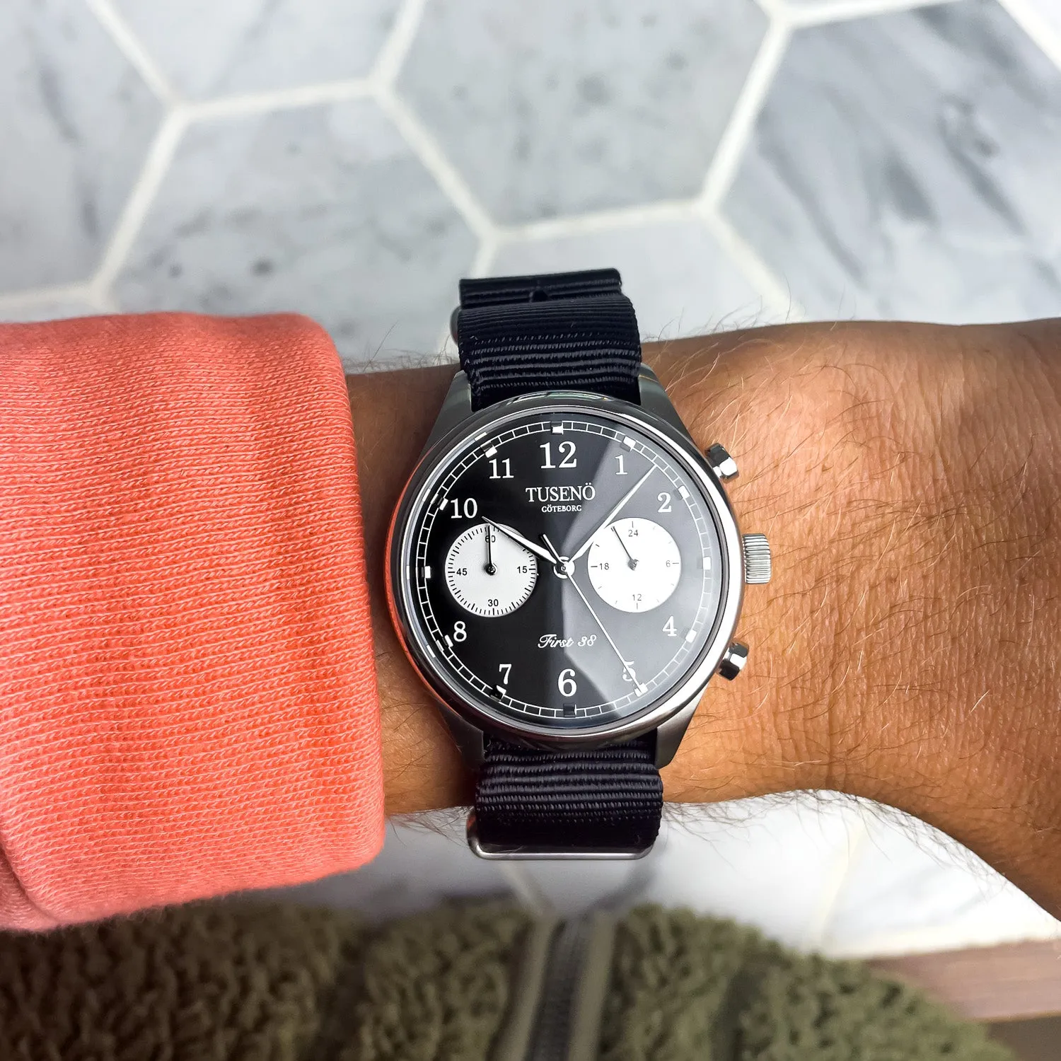MILITARY NYLON STRAP – BLACK