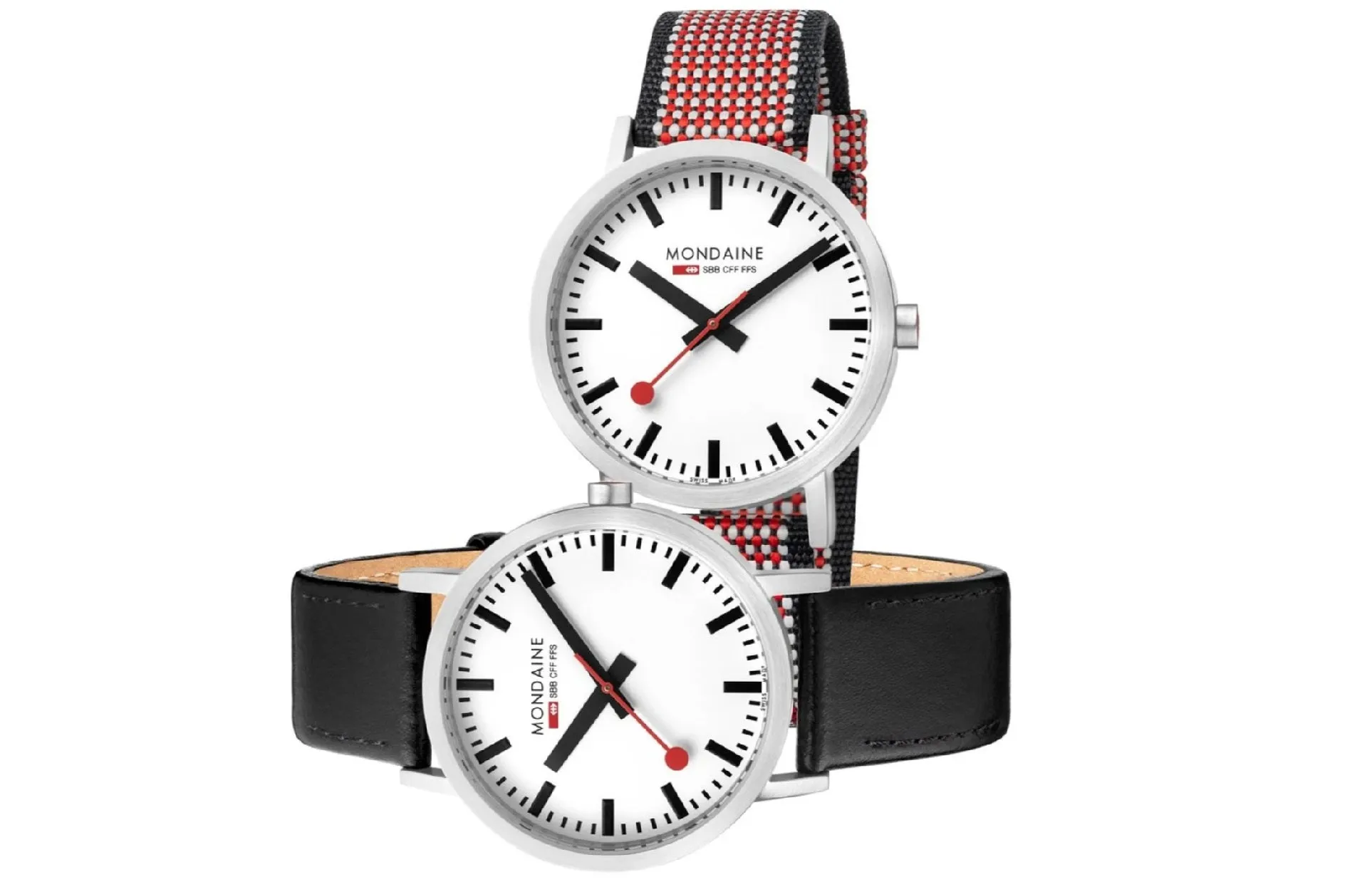 Mondaine OFFICIAL SWISS RAILWAYS CLASSIC 75 YEARS ANNIVERSARY SPECIAL WATCH SET 40 MM-A660.30360.75SET