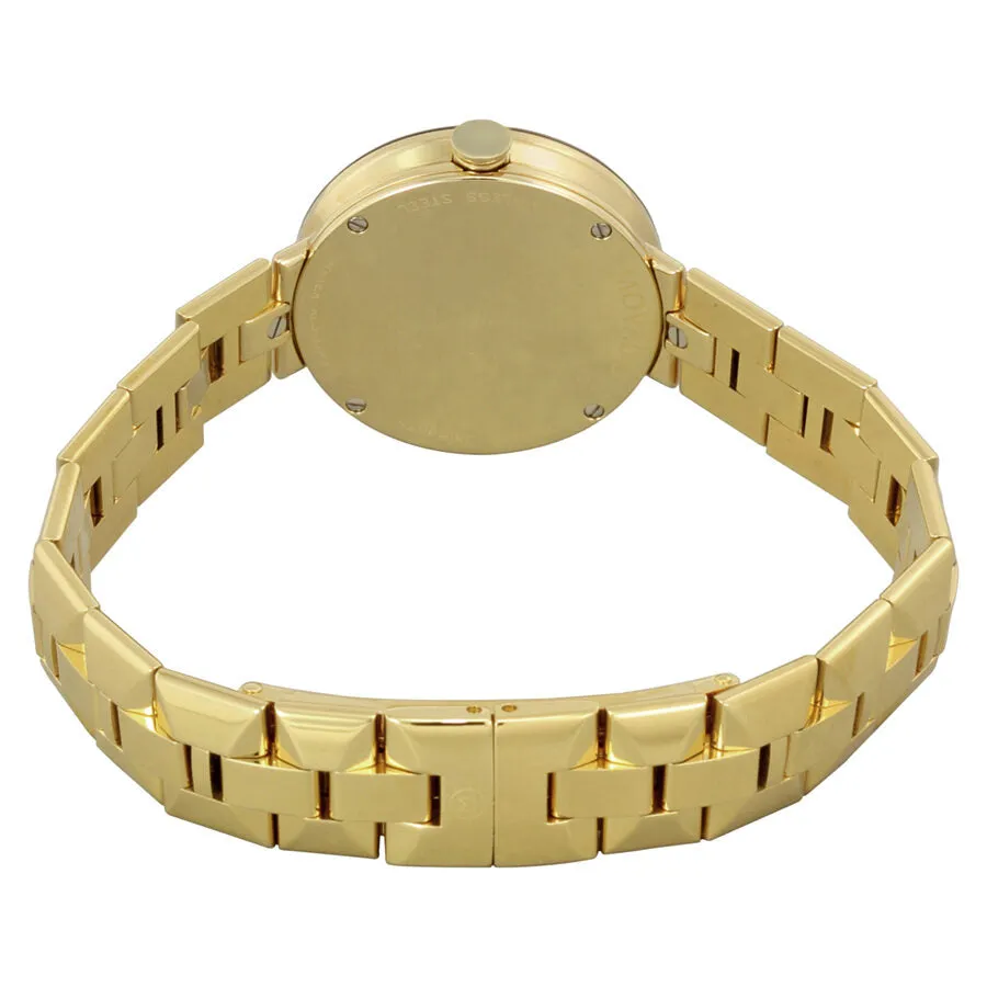Movado Sapphire Gold Diamond Dial Ladies Watch 0606912
