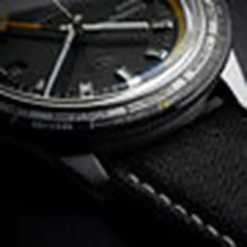 NEW Christopher Ward Watch C65 316L GMT Worldtimer V1 Edition Yellow Warranty