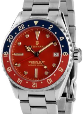 Ocean 39 Vintage GMT Premium Red Ceramic