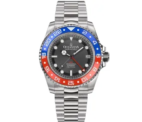 Oceaneva Automatic GMT Watch - Deep Marine Explorer - GMT Watch