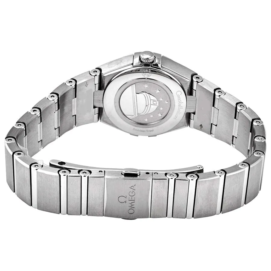 Omega Constellation Manhattan Diamond White Mother of Pearl Dial Ladies Watch 131.15.25.60.55.001