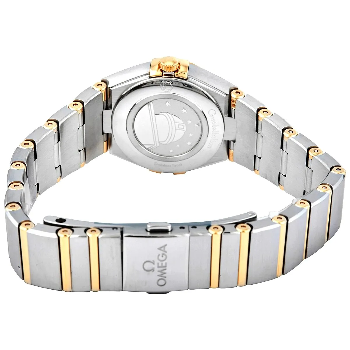 Omega Constellation Quartz Diamond Blue Dial Ladies Watch 131.25.25.60.53.001