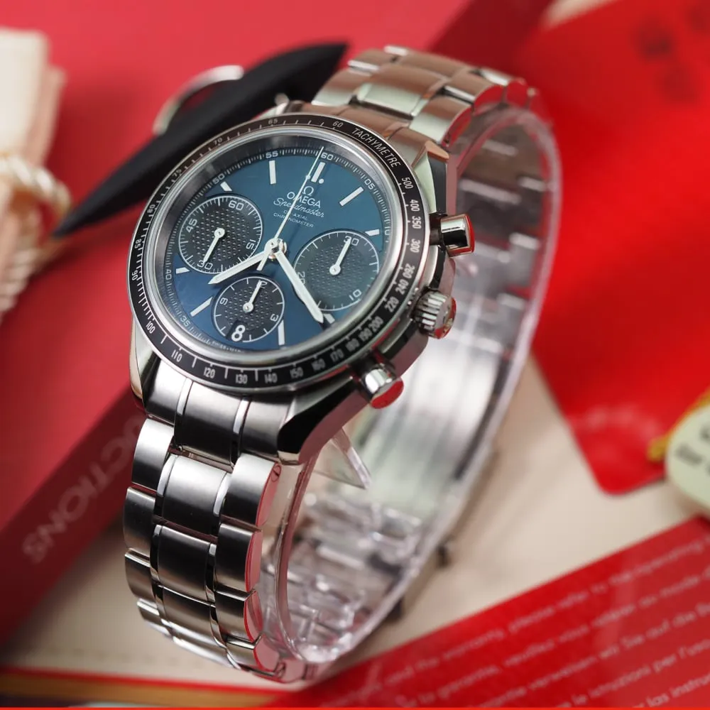 Omega Speedmaster "Racing Blue" 326.30.40.50.03.001 (2022)