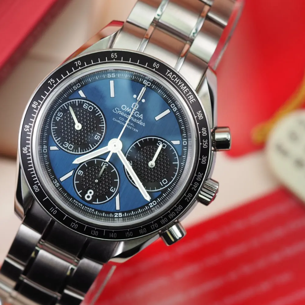 Omega Speedmaster "Racing Blue" 326.30.40.50.03.001 (2022)