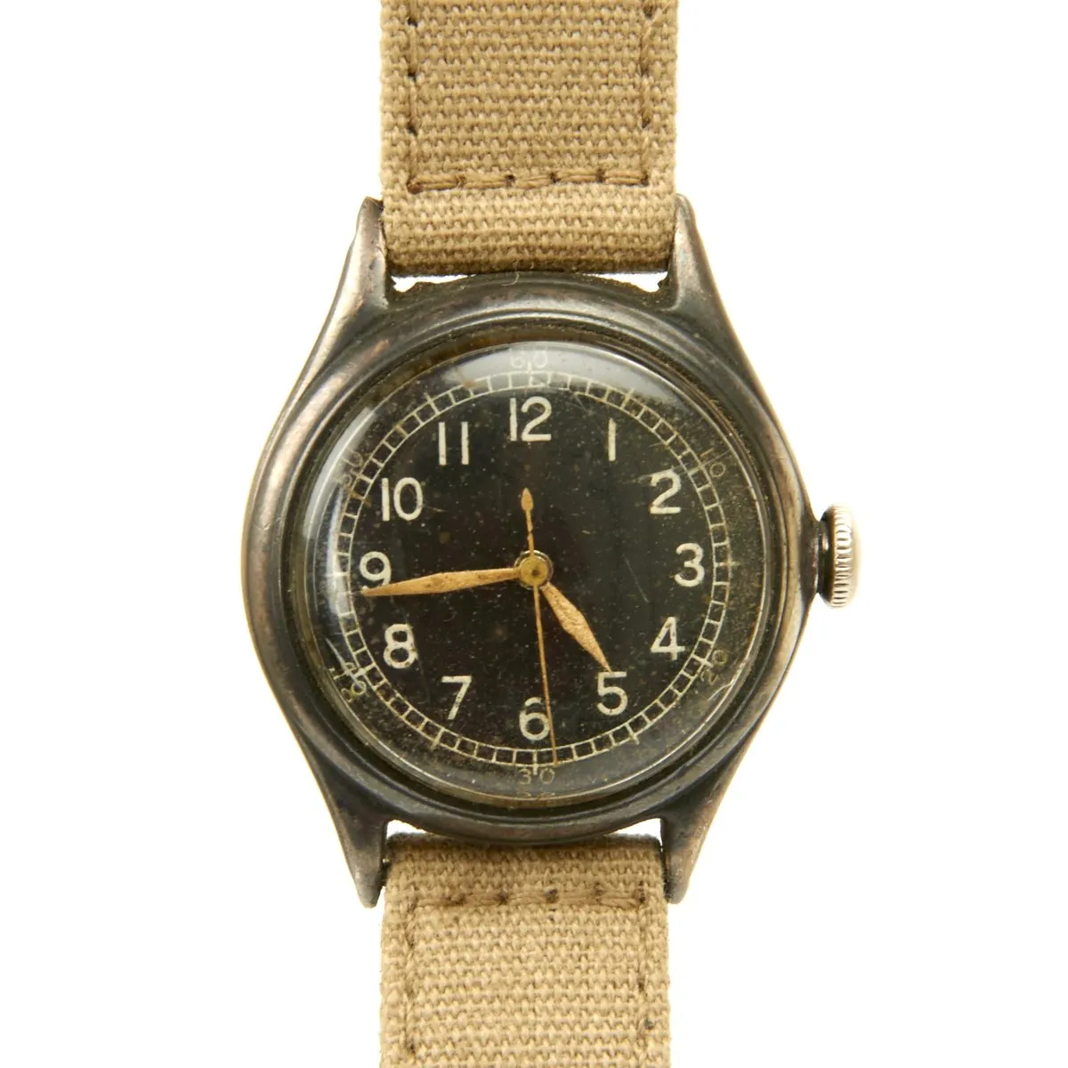 Original U.S. WWII 1942 Type A-11 USAAF Wrist Watch by Bulova - Fully Functional