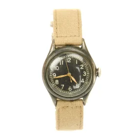 Original U.S. WWII 1942 Type A-11 USAAF Wrist Watch by Bulova - Fully Functional