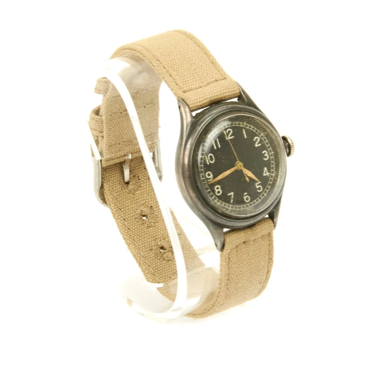 Original U.S. WWII 1942 Type A-11 USAAF Wrist Watch by Bulova - Fully Functional