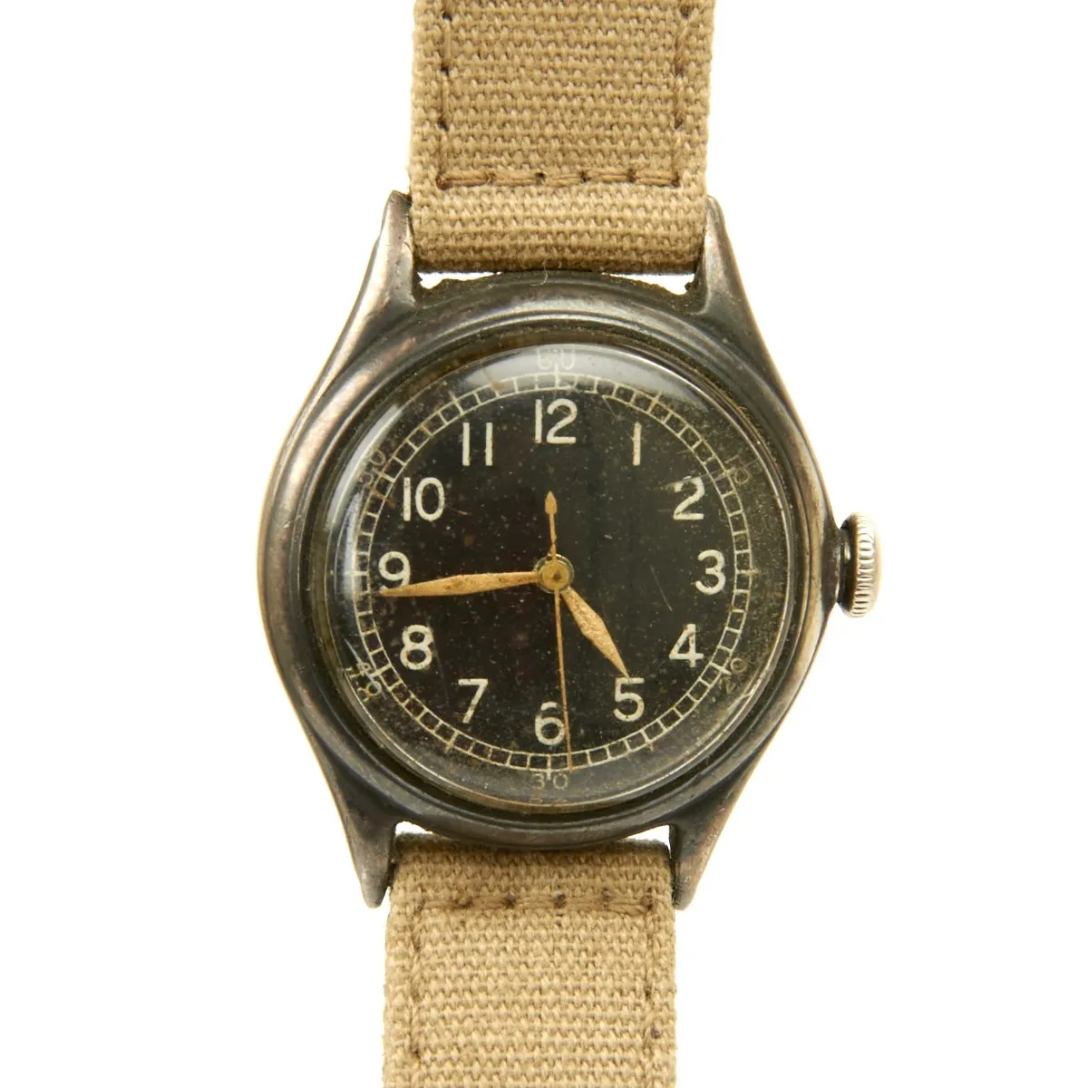 Original U.S. WWII 1942 Type A-11 USAAF Wrist Watch by Bulova - Fully Functional