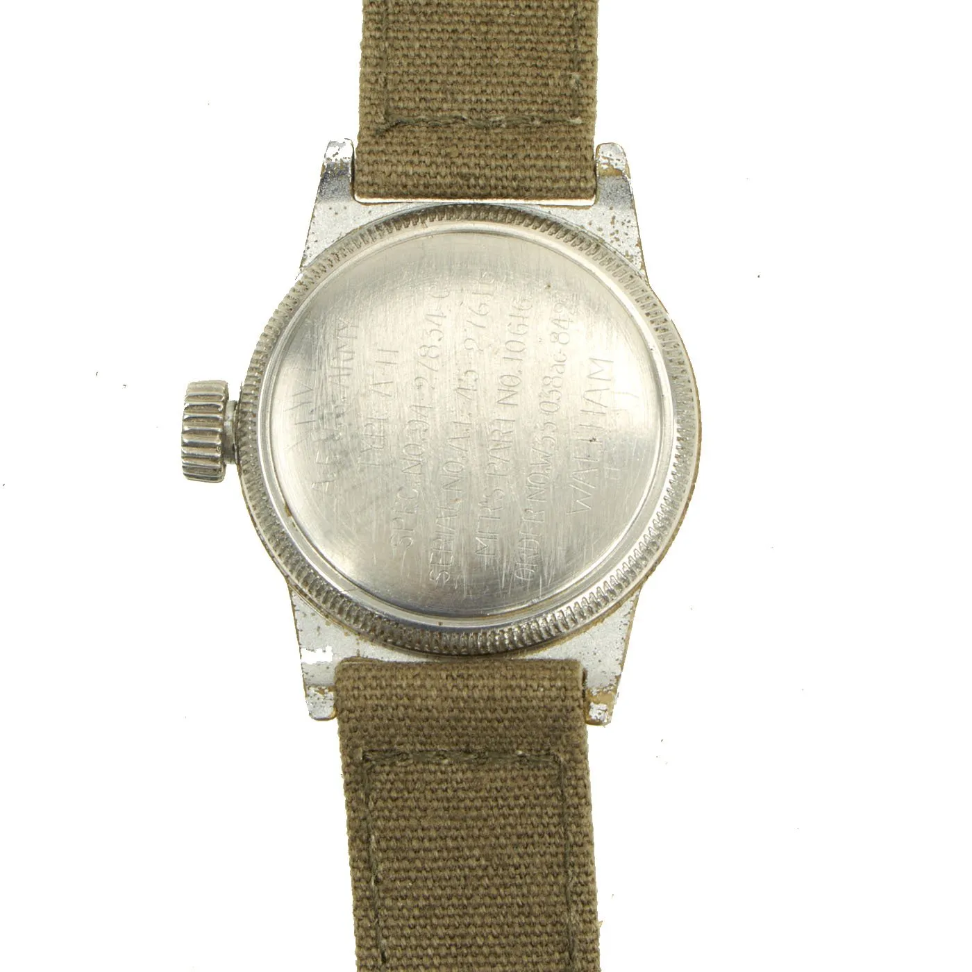 Original U.S. WWII 1945 dated Type A-11 USAAF Wrist Watch by Waltham - Fully Functional
