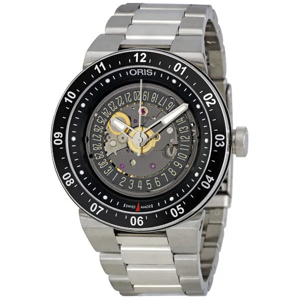Oris Men's Williams F1 Team Skeleton Date  Automatic Watch 733-7613-4114MB 01 733 7613 4114 07 8 24 75