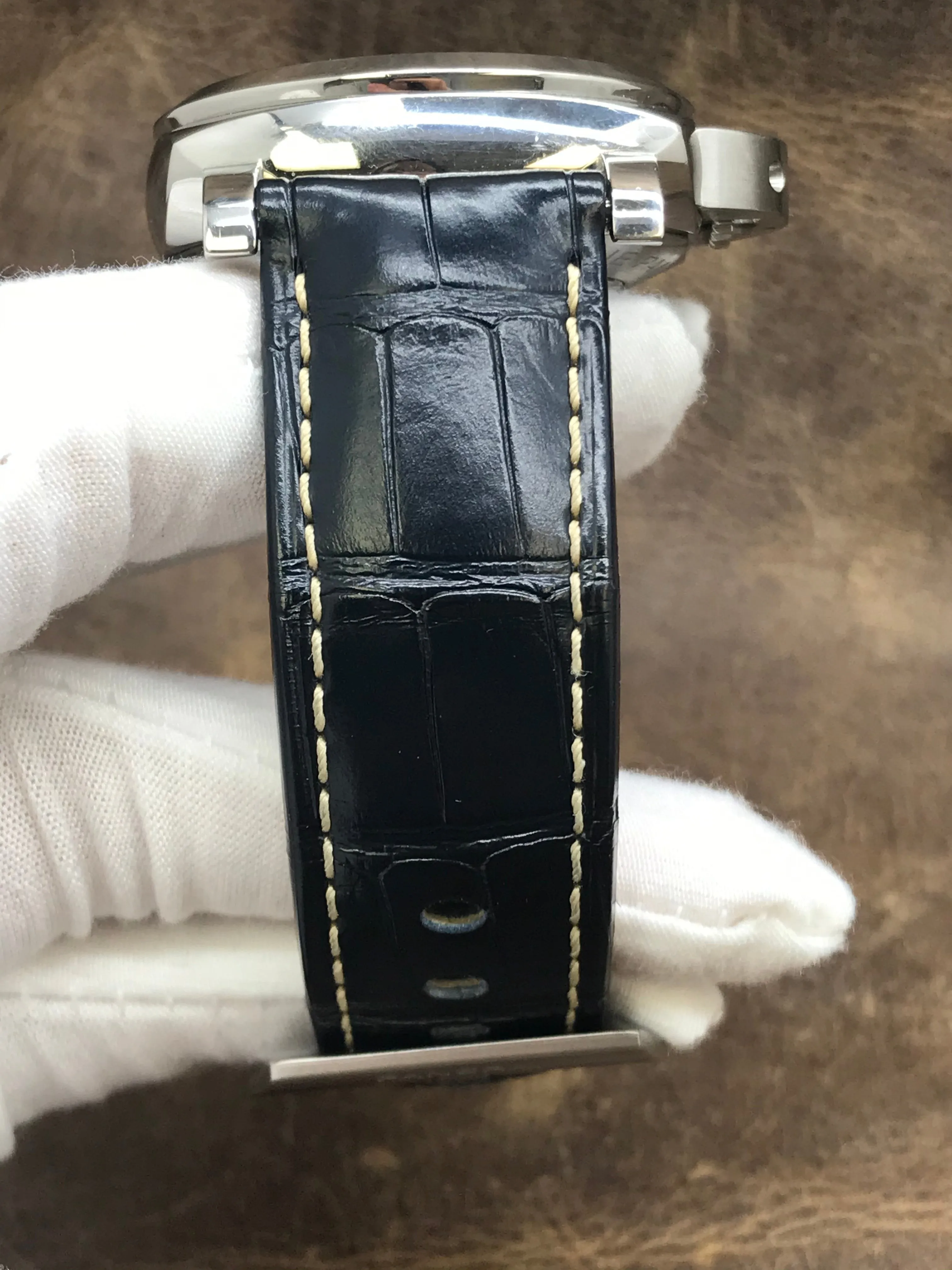 Panerai Luminor 1950 10 Days GMT PAM00689 Blue Dial Automatic Men's Watch