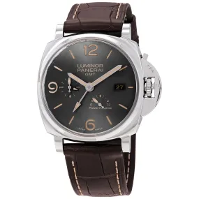 Panerai Luminor Due GMT Automatic Anthracite Dial Men's Watch PAM00944