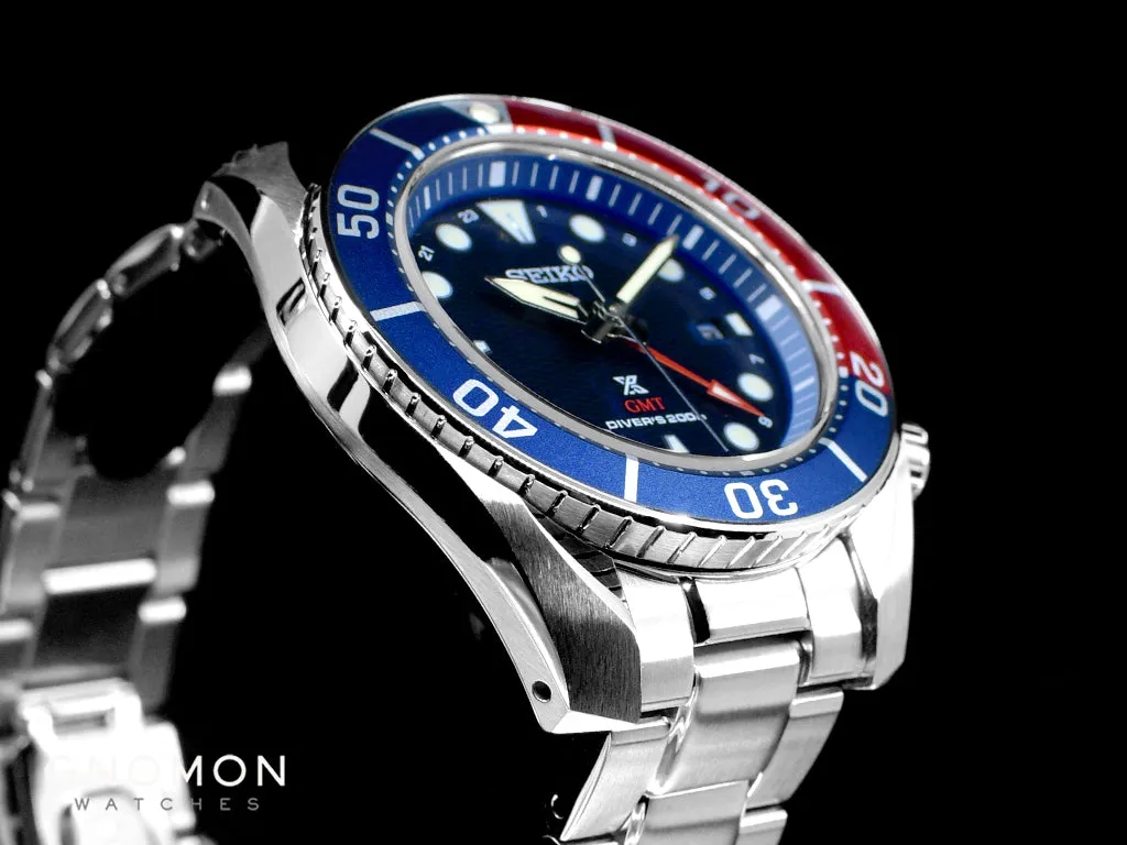 Prospex 200M Sumo Solar Blue/Red GMT Ref. SBPK005