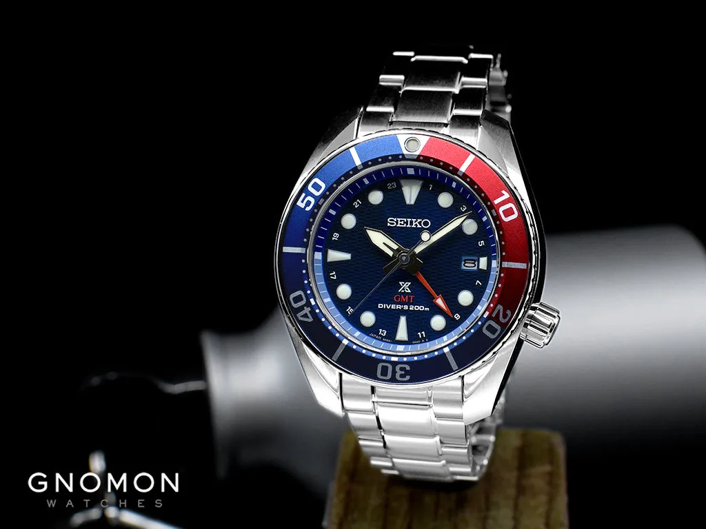 Prospex 200M Sumo Solar Blue/Red GMT Ref. SBPK005