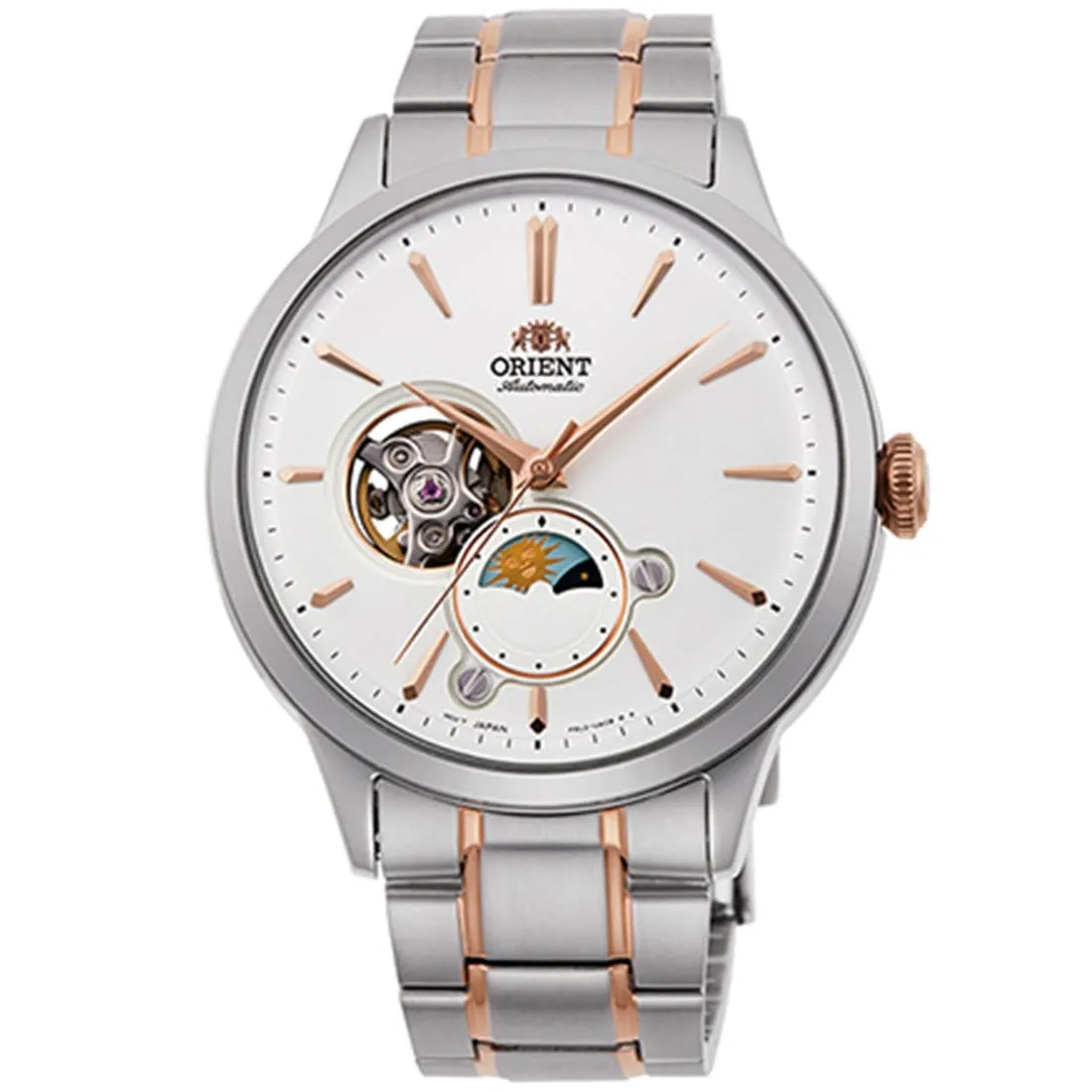 RA-AS0101S10B RA-AS0101S Orient Sun & Moon Automatic Classic Male Watch