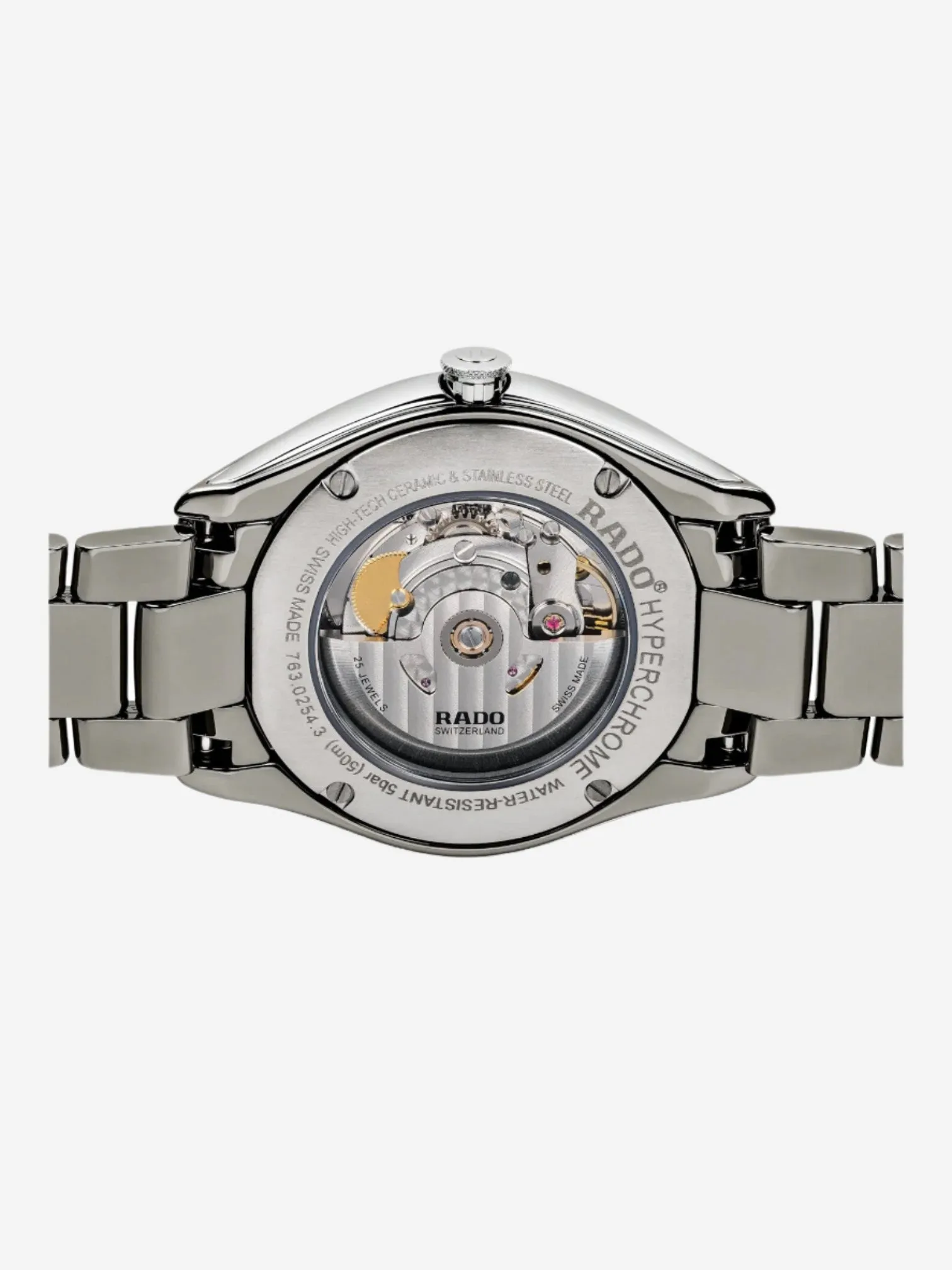 Rado HyperChrome High-Tech Ceramic & Stainless Steel Automatic Men's Watch R32254302