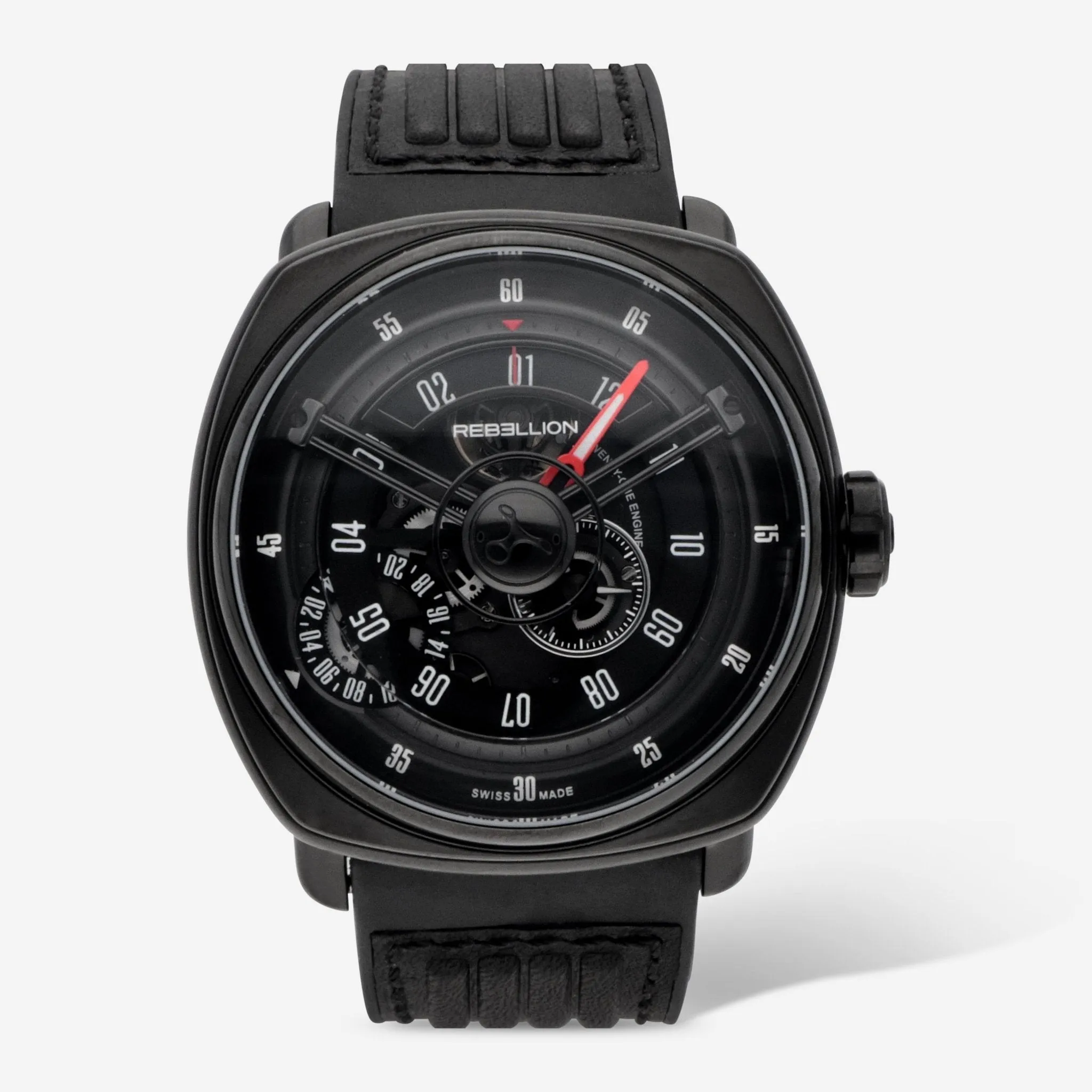 Rebellion Twenty-One Stainless Steel Automatic Men's Watch RB.21.GMT.SB.T05