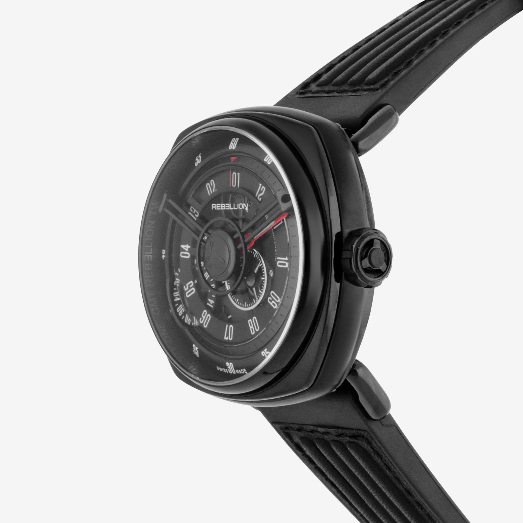 Rebellion Twenty-One Stainless Steel Automatic Men's Watch RB.21.GMT.SB.T05