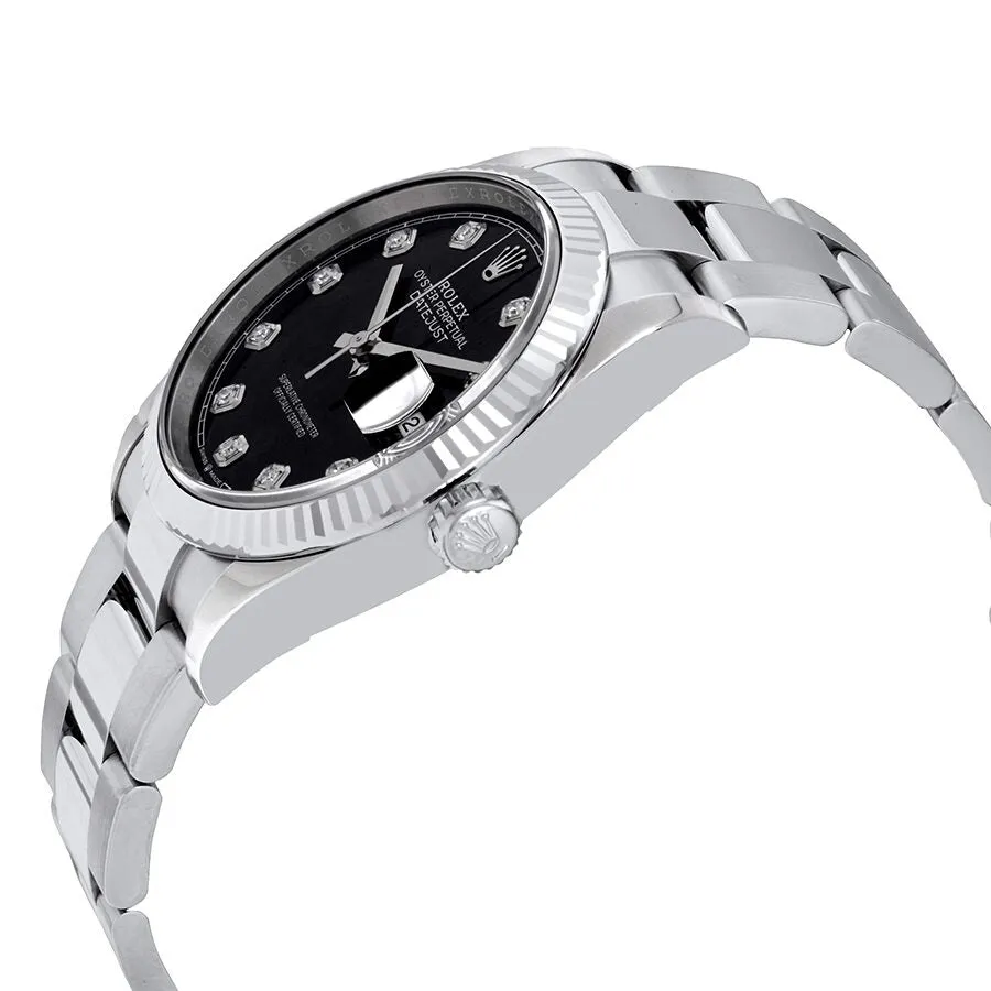 Rolex Datejust 36 Black Diamond Dial Automatic Ladies Oyster Watch 126234BKDJ 126234BKDO