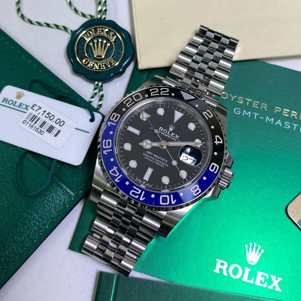 Rolex GMT Master II 126710 BLNR Batgirl