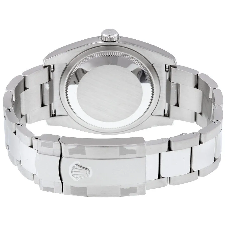 Rolex Oyster Perpetual 36 mm Black Diamond Dial Bracelet Automatic Men's Watch 116234BKDO