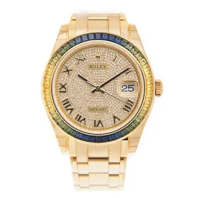 Rolex Pearlmaster Automatic Chronometer Diamond Men's Watch 86348 SAB