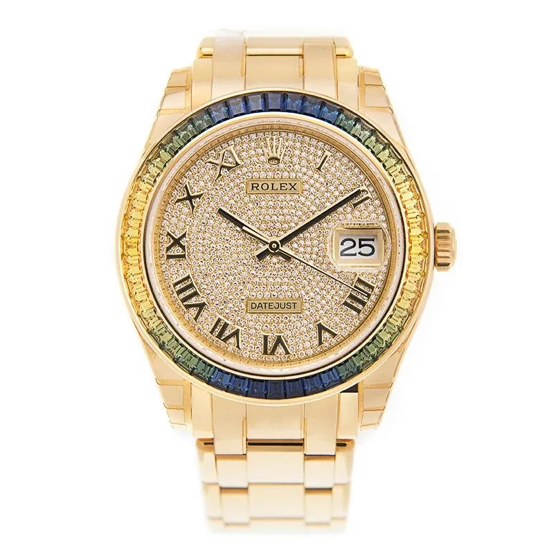 Rolex Pearlmaster Automatic Chronometer Diamond Men's Watch 86348 SAB