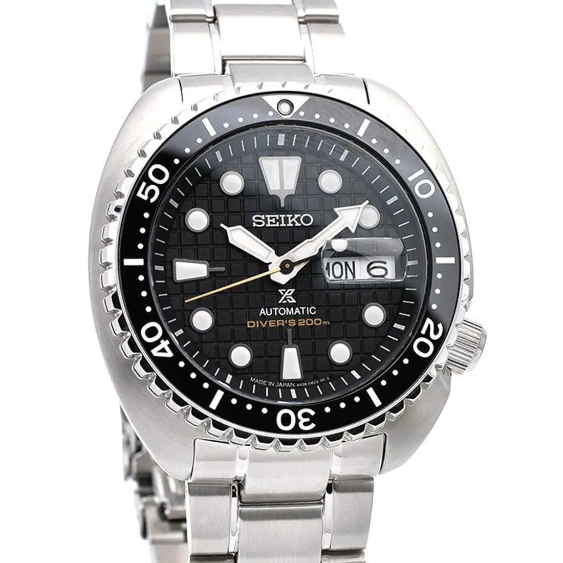 SBDY049 Seiko Prospex Turtle Automatic 200M Black Dial Male Divers Watch