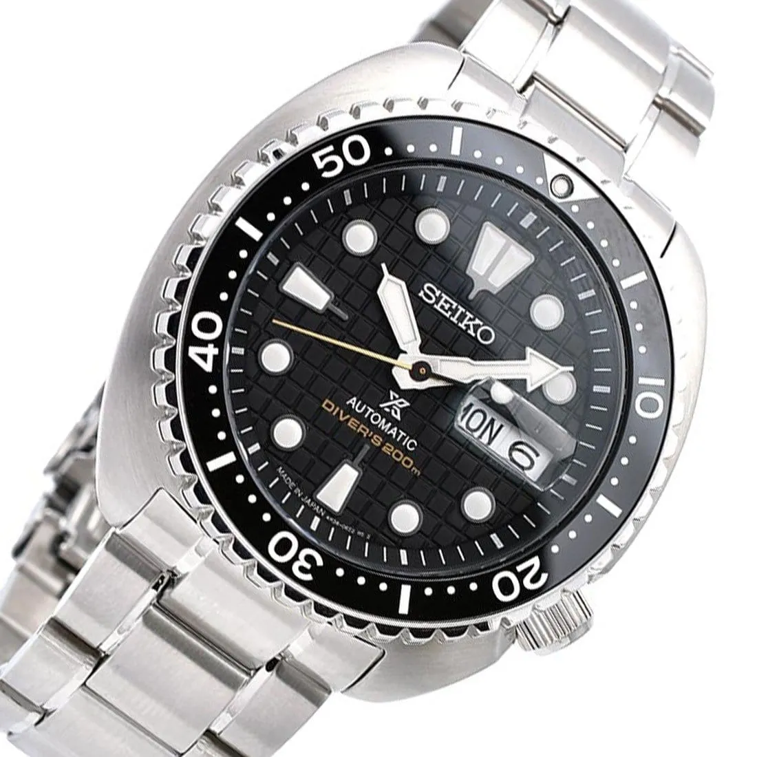 SBDY049 Seiko Prospex Turtle Automatic 200M Black Dial Male Divers Watch