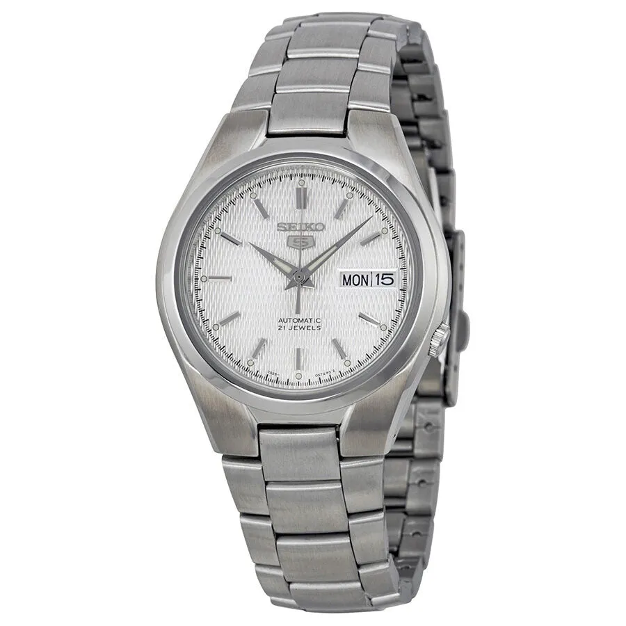 Seiko 5 Automatic Silver Dial Stainless Steel Men's Watch SNK601