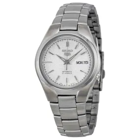 Seiko 5 Automatic Silver Dial Stainless Steel Men's Watch SNK601