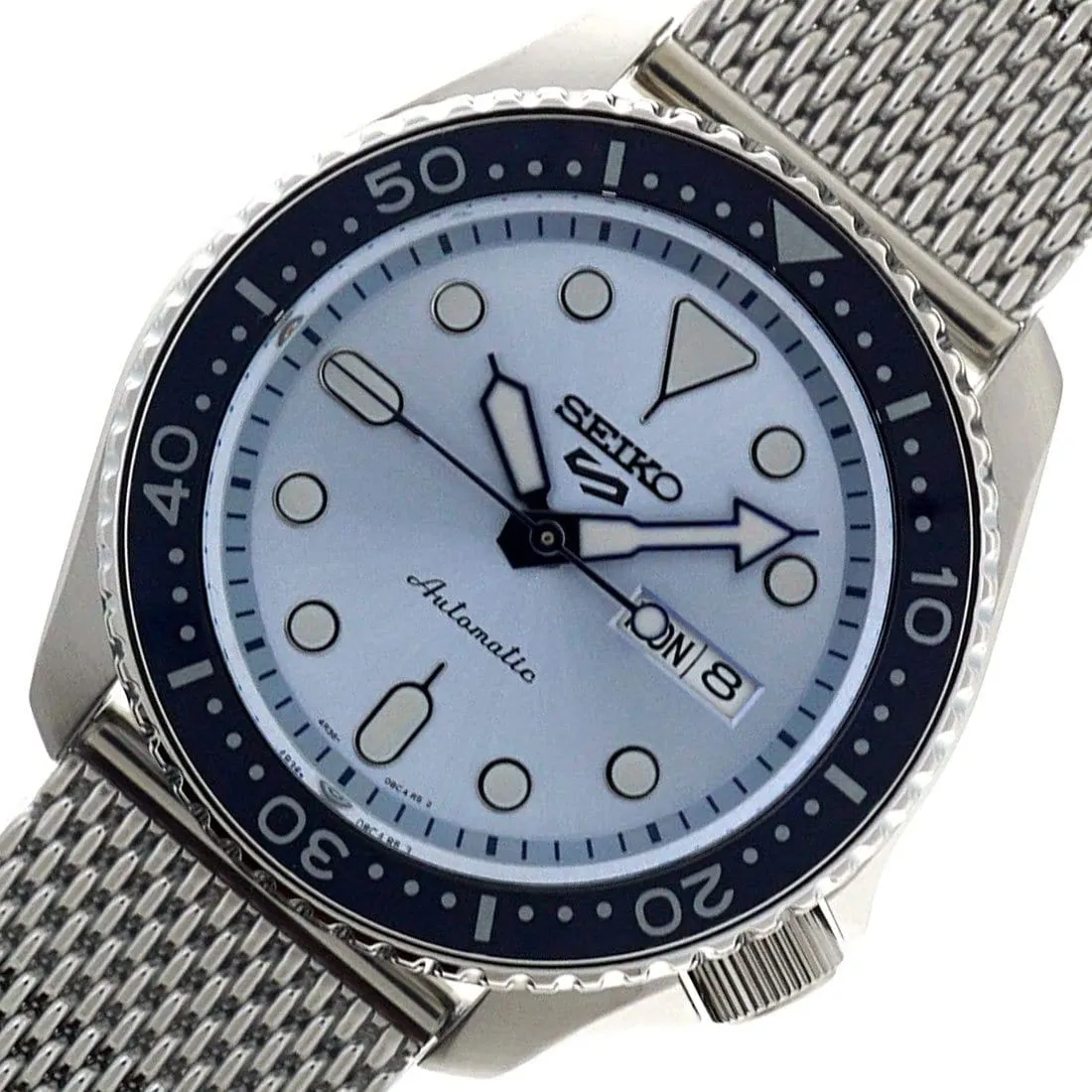 Seiko 5 Sports 24-Jewel Automatic Mesh Watch SRPE77K1 SRPE77K SRPE77