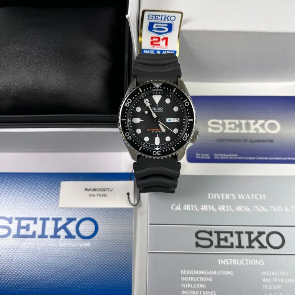 Seiko Automatic Divers SKX007J "Made in Japan"