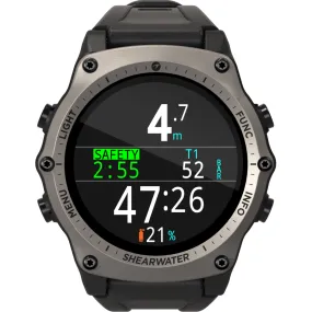 SHEARWATER TERIC DIVE COMPUTER - SILVER