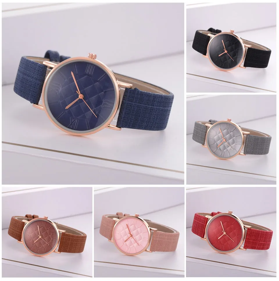 Sidiou Group Fashion Luxury Top Brand Women Leather Band Dress Quartz Wrist Watches Stylish Round White Casual Ladies Wristwatch